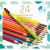 Djeco Színes ceruza készlet - 24 szín, akvarell - 24 watercolour pencils