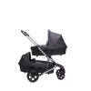 EASYWALKER Mózeskosár Twin Harvey babakocsihoz Coal Black