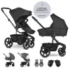 EASYWALKER Set XL kombinált babakocsi Harvey NXT kiegészítőkkel Eclipse Black