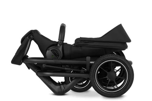 EASYWALKER Kombinált babakocsi Jimmey Pepper Black XXL AIR + RWS