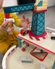 Egmont Toys fa játék garázs daruval