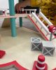 Egmont Toys fa játék garázs daruval
