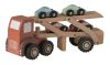 Egmont Toys fa játék kamion kisautókkal