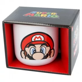   KERÁMIA REGGELIZŐ BÖGRE 415 ML AJÁNDÉKDOBOZBAN SUPER MARIO