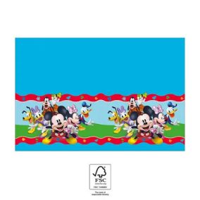 1db Papír Asztaliterítő 120x180cm MICKEY ROCK THE HOUSE