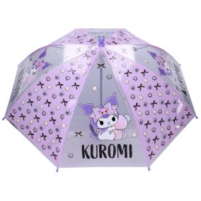 Hello Kitty Kuromi esős napok manuális esernyő