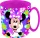 Minnie Egér mikrózható műanyag bögre 350ML