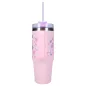   Stitch aloha rózsaszín rozsdamentes acél szigetelt thermo kulacs 900ML