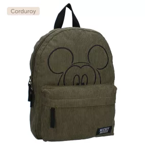 Mickey egér prémium bársony iskolatáska