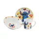 Stitch 3 részes kerámia étkészlet (lapostányér, mélytányér, bögre)