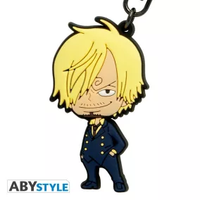 One Piece PVC kulcstartó Sanji SD