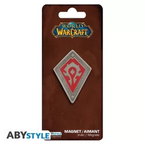 World Of Warcraft Prémium mágnes Horde logo