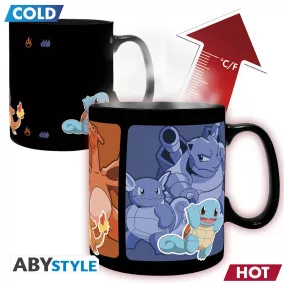 Pokemon hőre változó bögre 460 ml Evolve