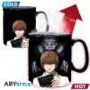 Death Note hőre változó bögre 460 ml Kira & L