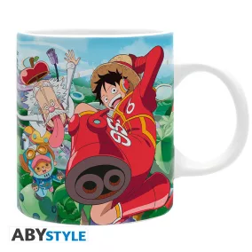 One Piece bögre 320 ml Luffy & Vegapunk