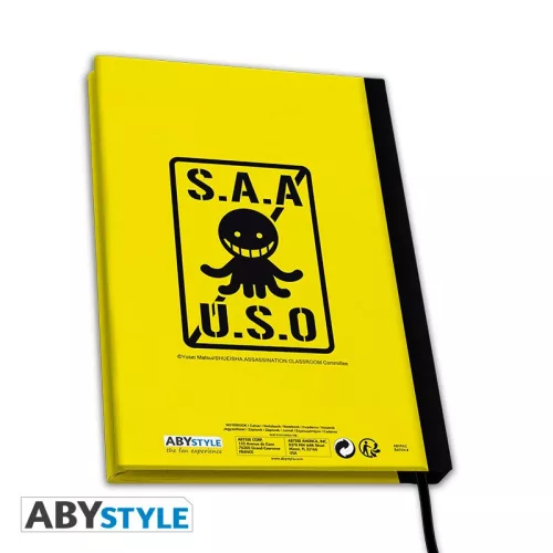 Assassination Classroom A5 Jegyzetfüzet Koro-sensei