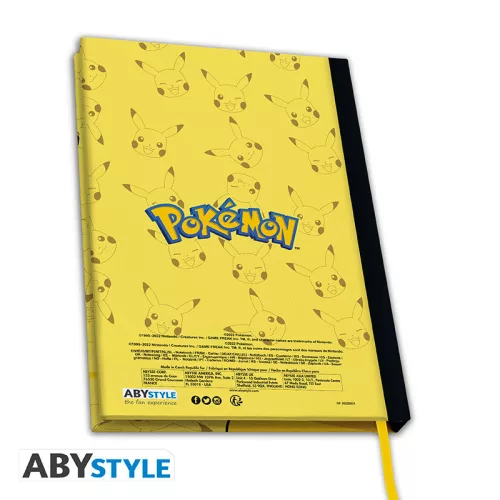 Pokemon A5 Jegyzetfüzet Pikachu