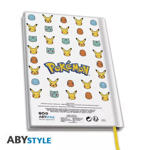 Pokemon A5 Jegyzetfüzet Starters