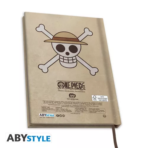 One Piece A5 Jegyzetfüzet Wanted Luffy Wano
