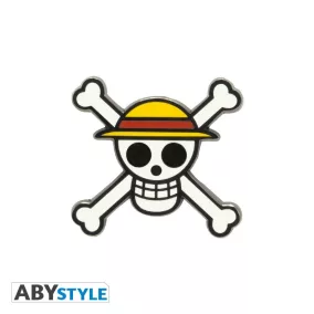 One Piece kitűző Koponya