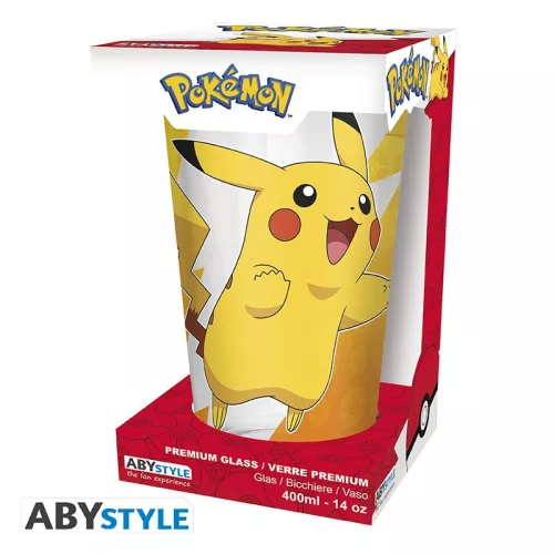 Pokemon nagy pohár Prémium 400ml Pikachu
