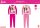 Barbie jersey pamut pizsama - pink - 116