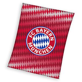   FC BAYERN MÜNCHEN Coral fleece takaró 130x170cm 240GSM vastag puha prémium anyagból