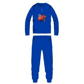   Disney Verdák pamut flanel pizsama - téli vastag gyerek pizsama - középkék - 98