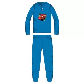   Disney Verdák pamut flanel pizsama - téli vastag gyerek pizsama - világoskék - 98