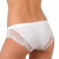   Női alsó - csípő fazon - hátul csipke betéttel díszítve - fehér - M