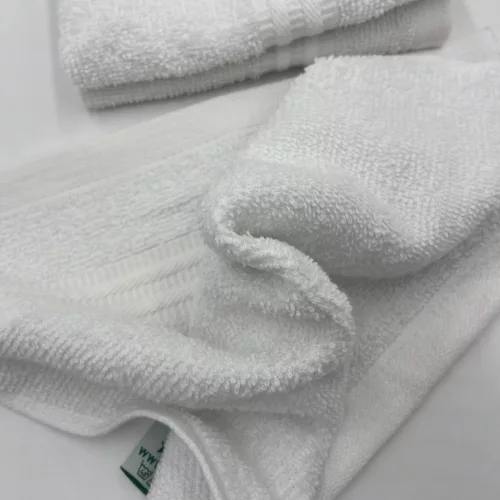 Fehér Prémium Frottír törölköző 500GSM anyagból 30x30 cm