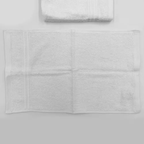 Fehér prémium szállodai minőségű törölköző kéztörlő 420GSM anyagból 30x50 cm