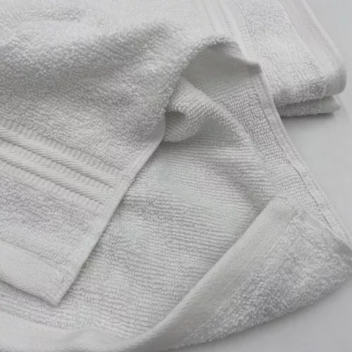 Fehér prémium szállodai minőségű törölköző kéztörlő 420GSM anyagból 30x50 cm