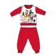 Disney Mickey egér téli vastag karácsonyi baba pizsama - pamut flanel pizsama - piros - 86