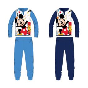   Disney Mickey egér pamut jersey gyerek pizsama - világoskék - 110