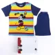 Mickey egér kisfiú pamut pizsama - rövid ujjú pizsama - nyári együttes - sötétkék - 104