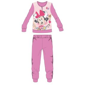   Disney Minnie egér polár pizsama - téli vastag gyerek pizsama - rózsaszín - 104