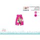 Disney Minnie egér nyári ujjatlan baba rugdalózó - szivárvány mintával - pink-rózsaszín - 0-1 hónapos babának