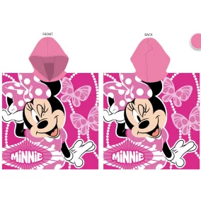   Disney Minnie Egér törölköző poncsó 50x100 cm (Fast Dry)