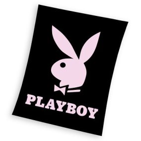  PLAYBOY Coral fleece takaró 150x200cm 240GSM vastag puha prémium anyagból