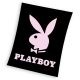 PLAYBOY Coral fleece takaró 150x200cm 240GSM vastag puha prémium anyagból