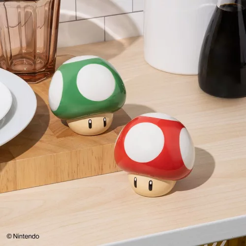 Super Mario Gombák - Só- és borsszóró készlet