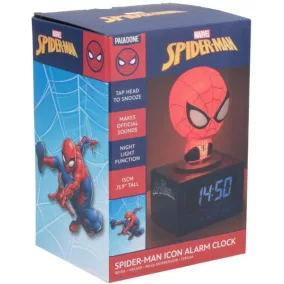   Pókember digitális ébresztőóra + éjjeli fény – Marvel