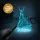 Harry Potter Patronus hangulatvilágítás varázspálca távirányítóval