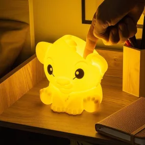   Disney Squishy Glo The Lion King Simba szilikon hangulatvilágítás