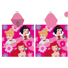 Disney Hercegnők törölköző poncsó 50x100 cm (Fast Dry)