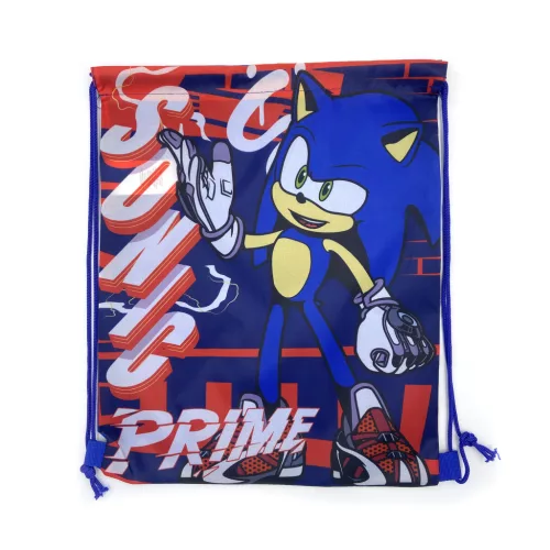 Sonic 4 részes strand szett (tornazsák+baseball sapka+fürdőnadrág+úszószemüveg) 7-8 éves korig