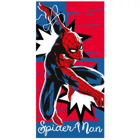   Pókember Action Web fürdőlepedő, strand törölköző 70x140cm (Fast Dry)