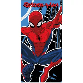   Pókember Web Swing fürdőlepedő, strand törölköző 70x140cm (Fast Dry)