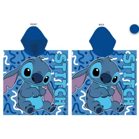   Disney Stitch OHANA VIBES törölköző poncsó 50x100 cm (Fast Dry)